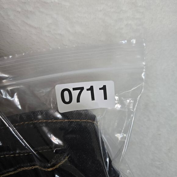 Levi's 501 Jeans Mens 40x38 Button Fly Black Denim 0711 - Picture 13 of 13